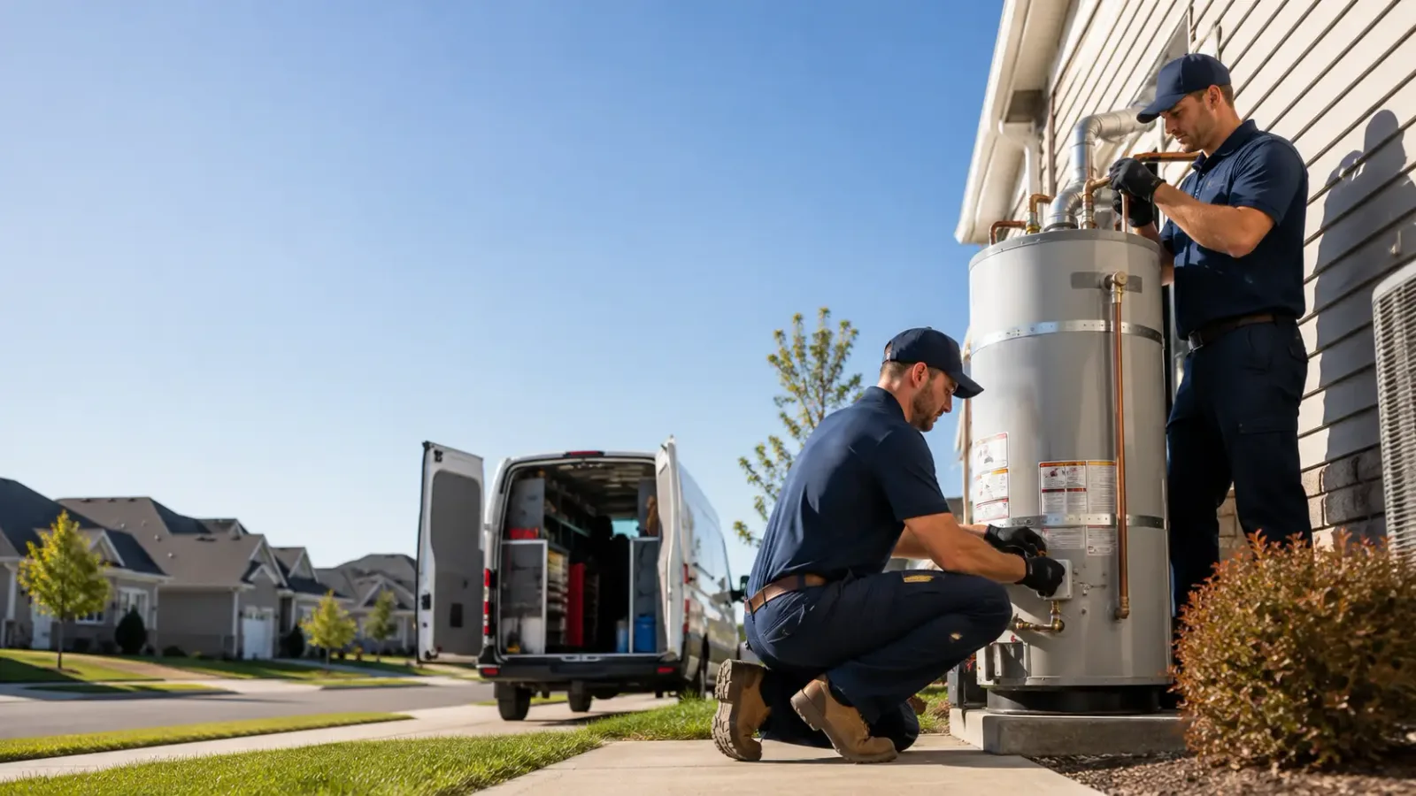 Water Heater Installation in Garciasville, TX